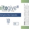 mitogive methylene blue 10mg bottle label information