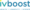 Ivboost logo with the words Health | Longevity | Science underneath in blue text.