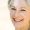 old woman smiling